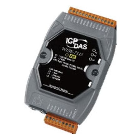 Icp Das 7 channel RTD Input with 3 wire RTD lead resistance elimination WISE-7115